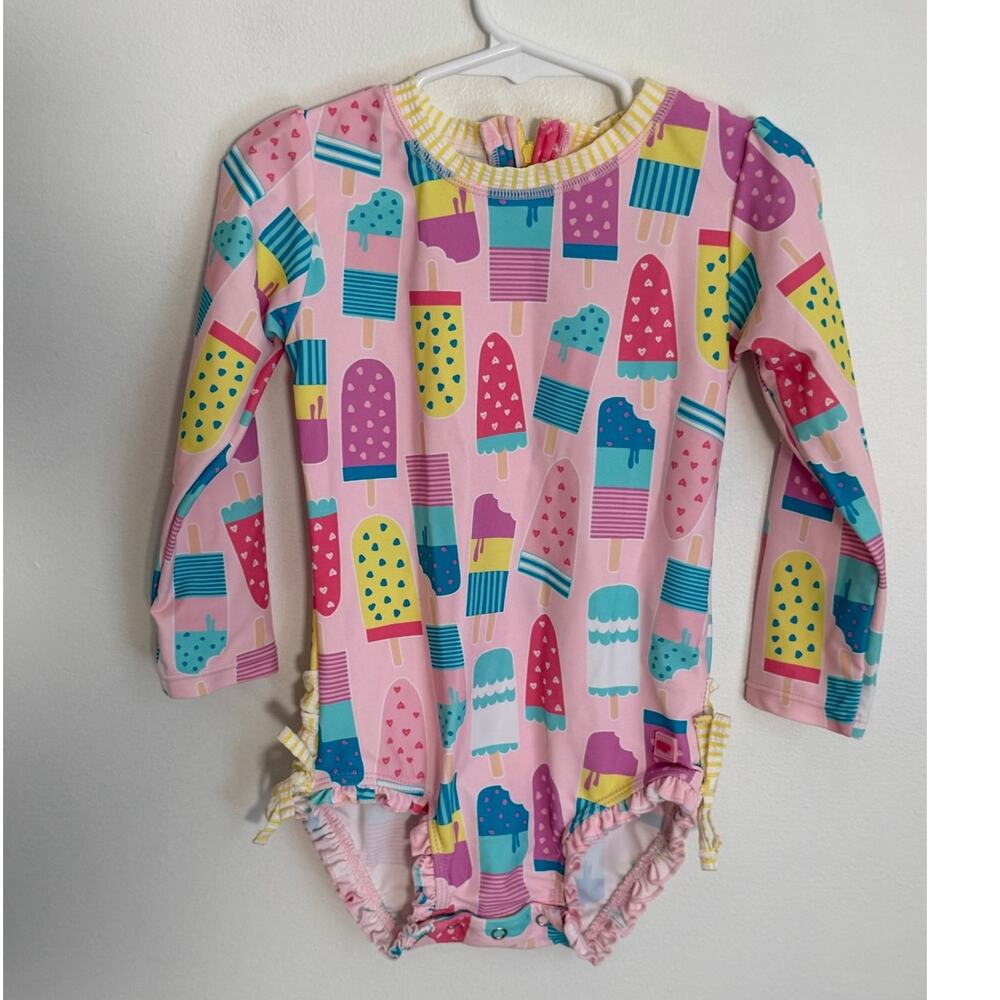 Ruffle butts Popcicle One Piece swimsuit size 3T